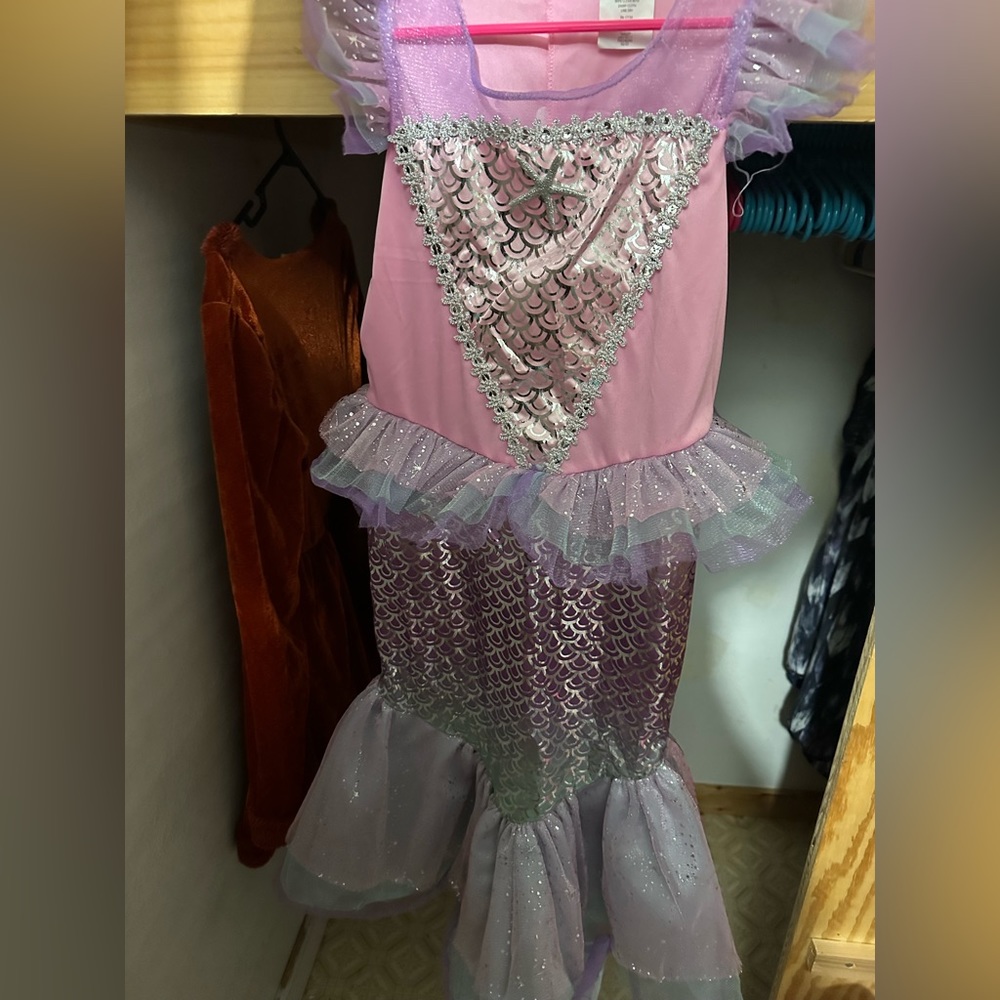 Girls Mermaid Costume Size Small